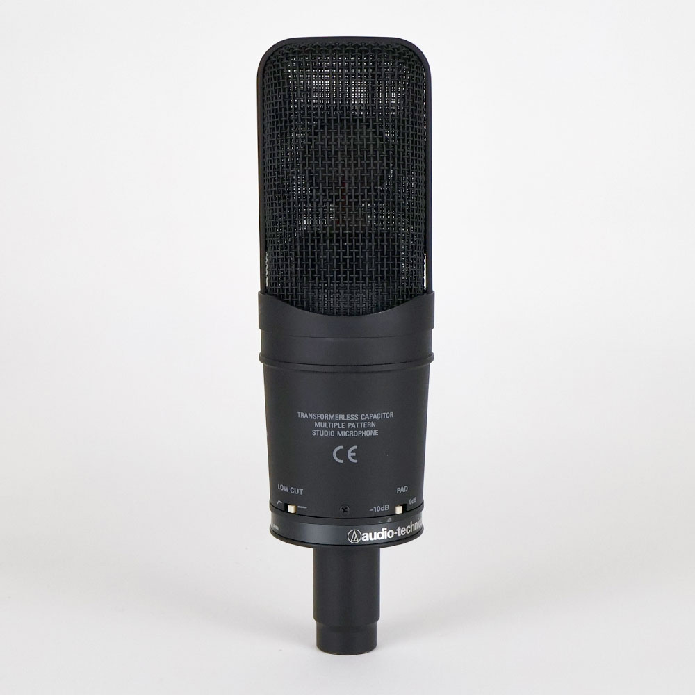 【中古】 AUDIO-TECHNICA AT4050 コンデンサーマイク 背面