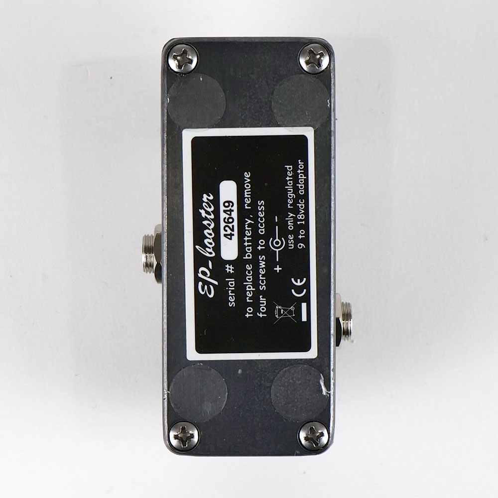 【中古】 ブースター Xotic EP Booster エキゾチック ギターエフェクター 裏面