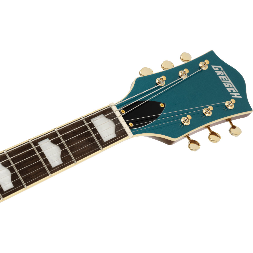 GRETSCH グレッチ G5422TG Electromatic Pristine LTD Hollow Body Double-Cut with Bigsby Petrol エレキギター フルアコ ヘッド画像