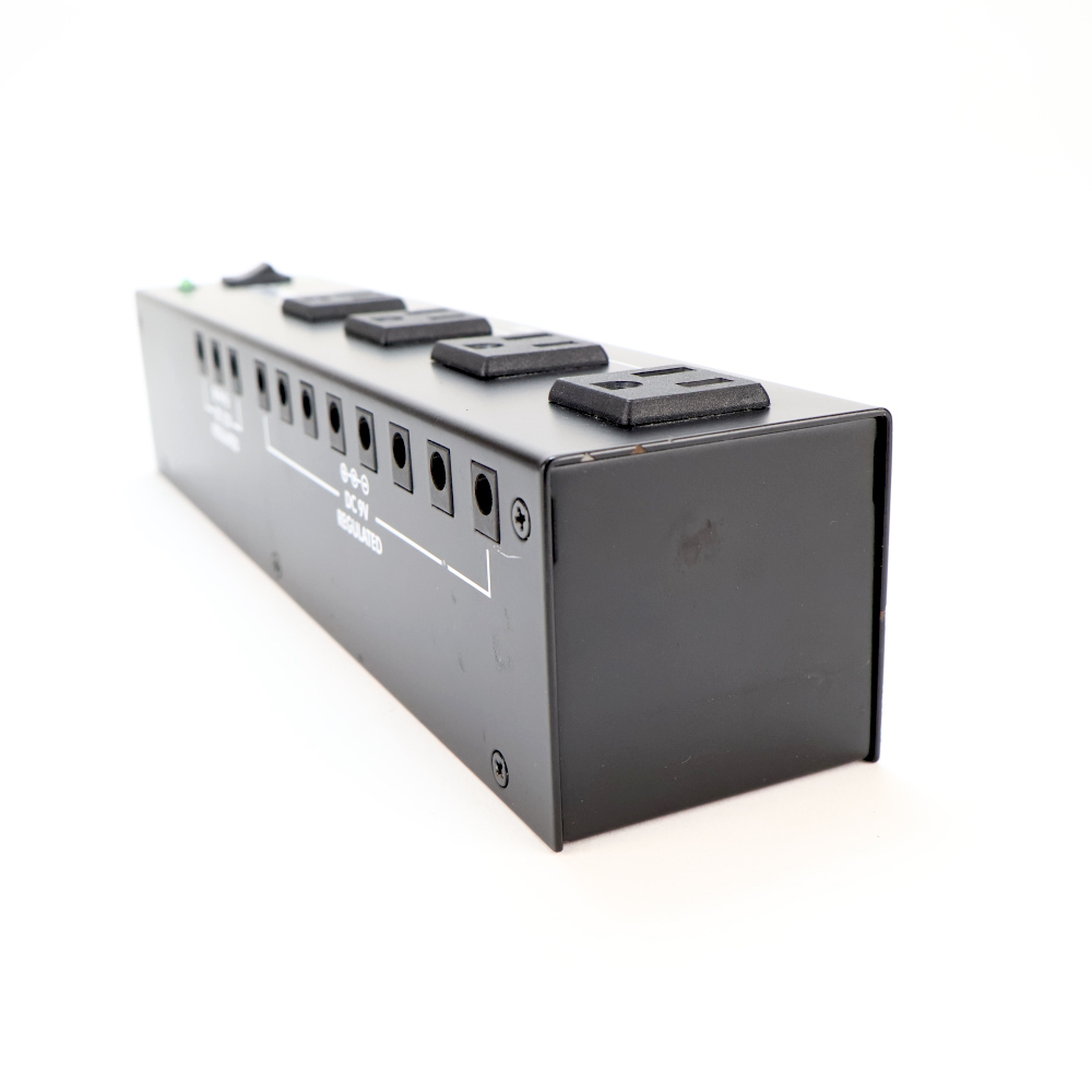 【中古】 パワーサプライ Noah’sark AC/DC-1 ノアズアーク AC4供給 9V DC8供給 12V DC 3供給 右サイド画像