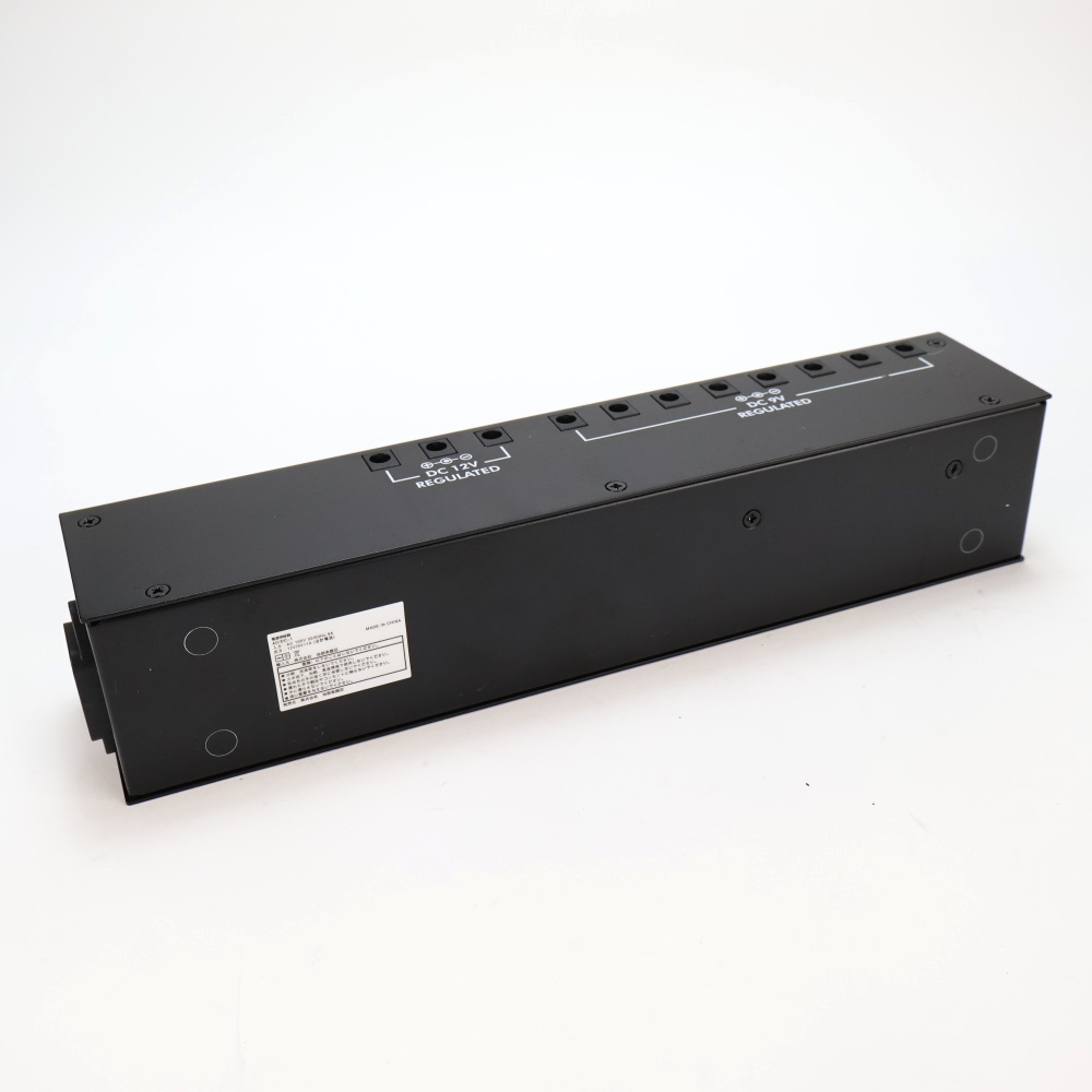【中古】 パワーサプライ Noah’sark AC/DC-1 ノアズアーク AC4供給 9V DC8供給 12V DC 3供給 リア斜めアングル画像