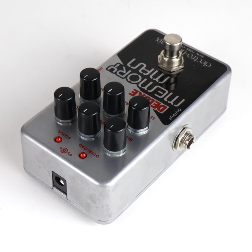 【中古】 ELECTRO-HARMONIX Nano Deluxe Memory Man ギターエフェクター リア斜めアングル画像