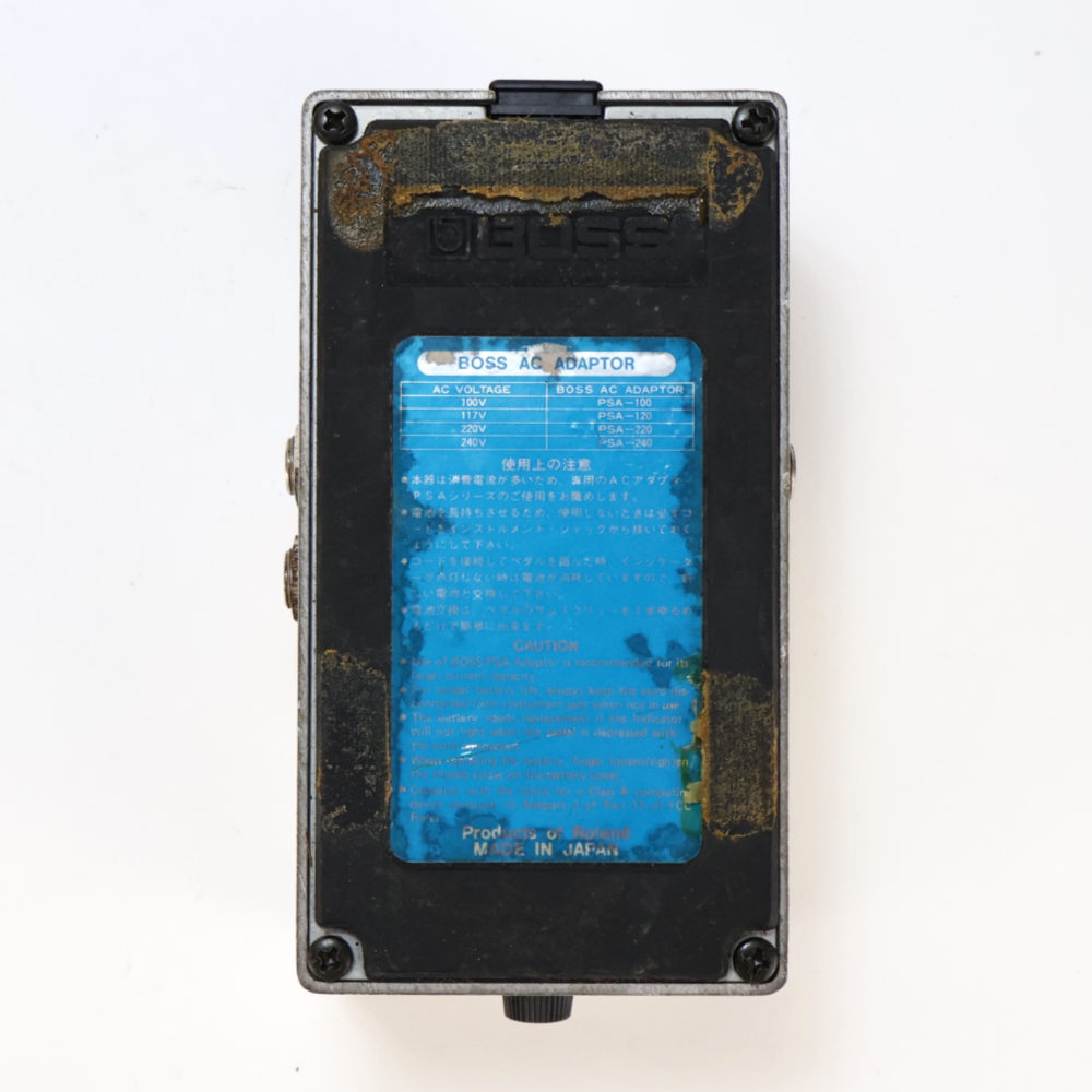 【中古】 デジタルディレイ エフェクター BOSS DD-2 Digital Delay Made in JAPAN ギターエフェクター ボトム画像