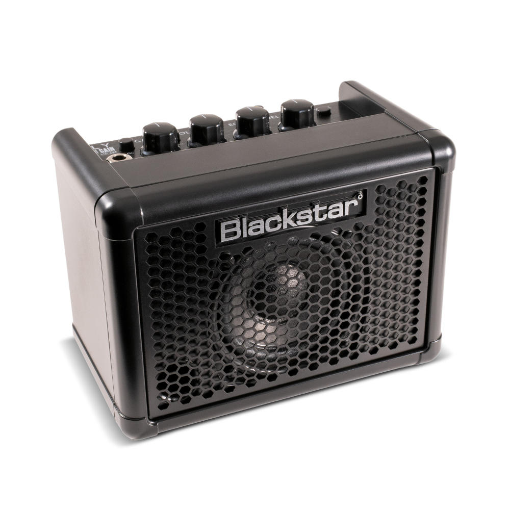 BLACKSTAR FLY HIGH GAIN 小型ギターアンプ ハイゲイン仕様ギターアンプ ブラックスター フライハイゲイン 左斜めアングル画像