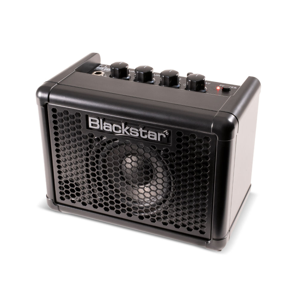 BLACKSTAR FLY HIGH GAIN 小型ギターアンプ ハイゲイン仕様ギターアンプ ブラックスター フライハイゲイン 右斜めアングル画像