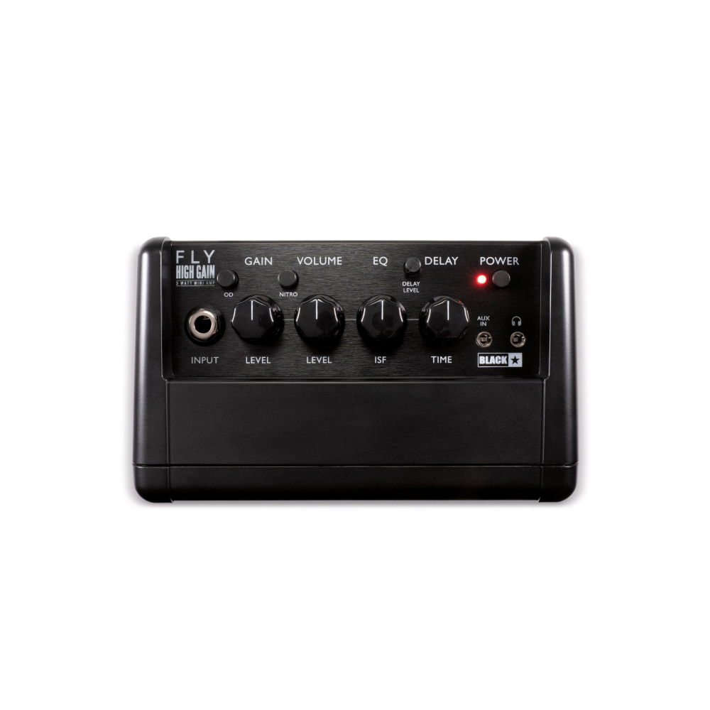 BLACKSTAR FLY HIGH GAIN 小型ギターアンプ ハイゲイン仕様ギターアンプ ブラックスター フライハイゲイン トップ画像