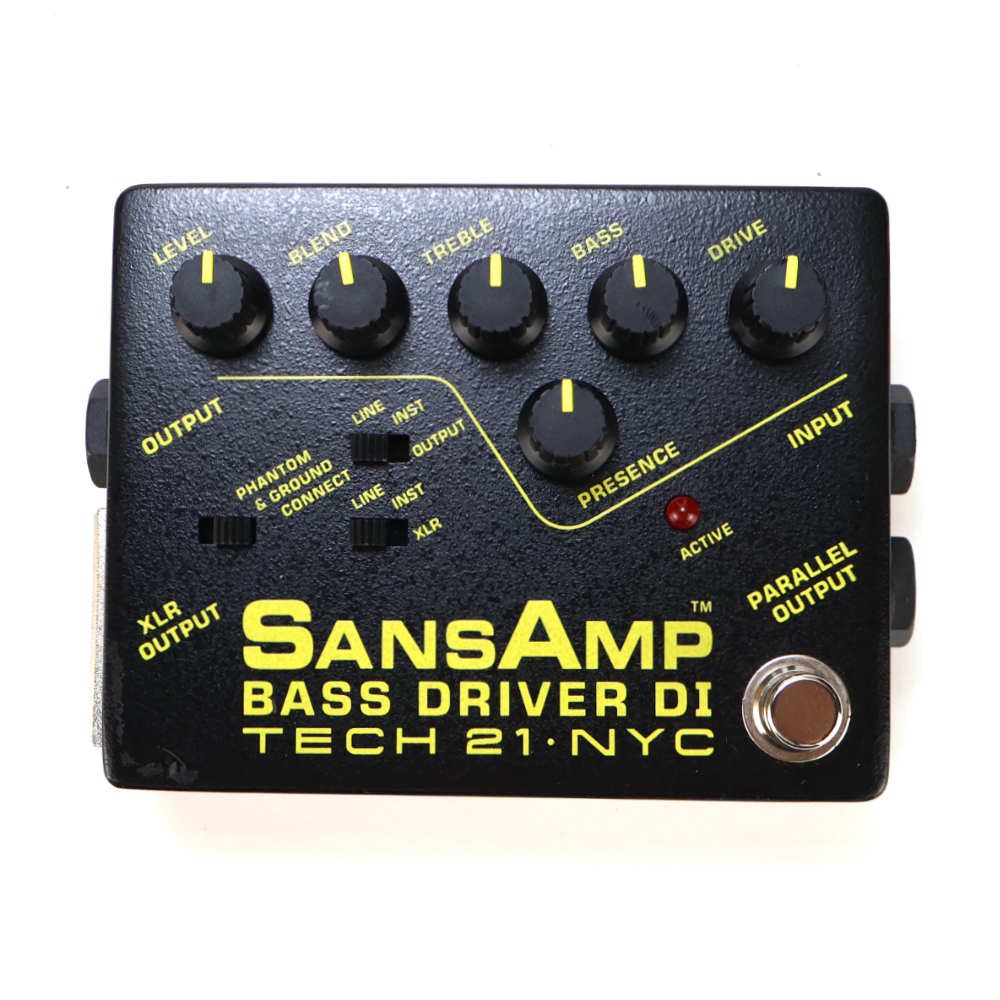 【中古】サンズアンプ ベースドライバーDI TECH21 SansAmp BASS DRIVER DI 旧仕様 ベース用DI プリアンプ