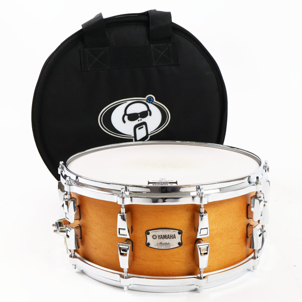 【中古】 スネアドラム ヤマハ YAMAHA AMS1460 VN 14x6 アブソルートシリーズ スネアドラム