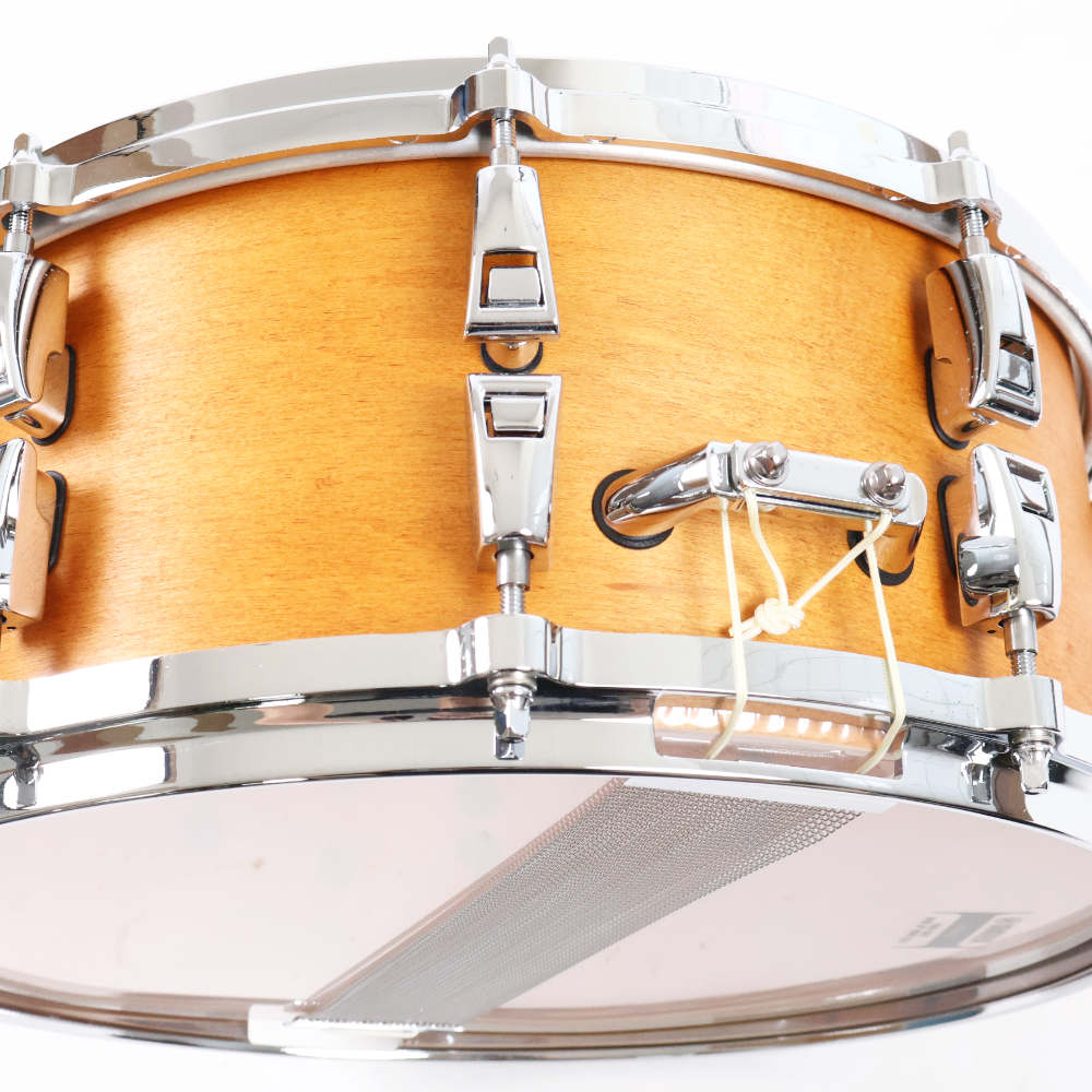 【中古】 スネアドラム ヤマハ YAMAHA AMS1460 VN 14x6 アブソルートシリーズ スネアドラム ストレイナー2