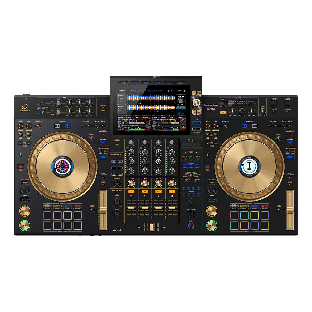 オールインワンDJプレイヤー AlphaTheta XDJ-AZ-N Gold Edition ALL-IN-ONE DJシステム