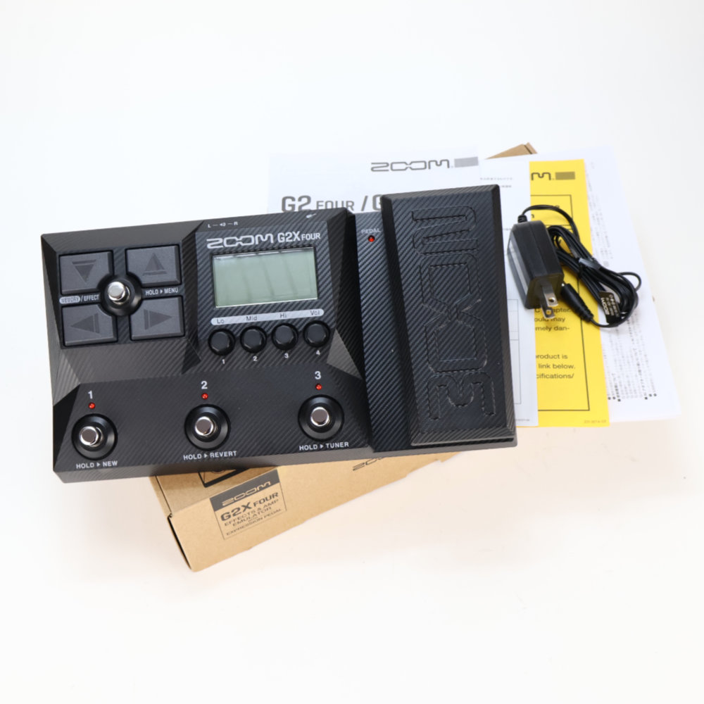 【中古】 ZOOM G2X FOUR ギターマルチエフェクター アンプエミュレーター