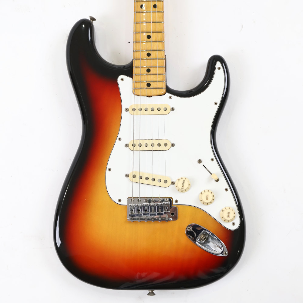 【中古】 Fender USA フェンダー Stratocaster 3TS 1980年製 ストラトキャスター エレキギター 詳細画像