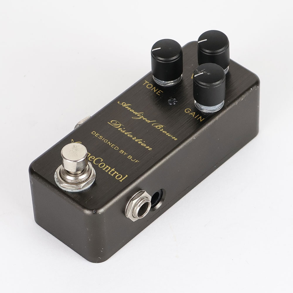 【中古】 ディストーション ONE CONTROL ANODIZED BROWN DISTORTION 旧デザイン ワンコントロール アノダイズドブラウン ワンコン 全体