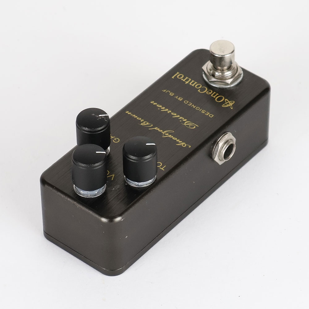 【中古】 ディストーション ONE CONTROL ANODIZED BROWN DISTORTION 旧デザイン ワンコントロール アノダイズドブラウン ワンコン 全体