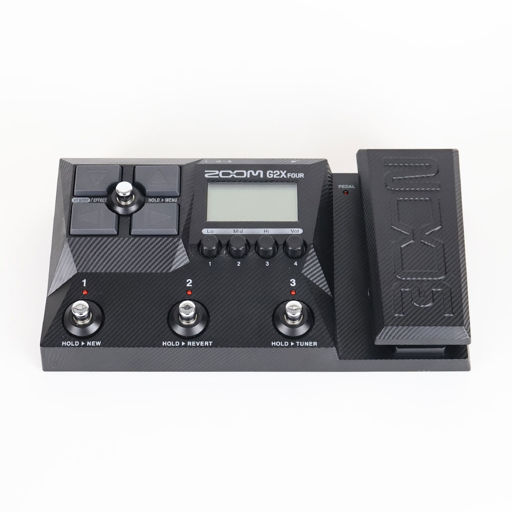 【中古】 ZOOM G2X FOUR ギターマルチエフェクター アンプエミュレーター 正面