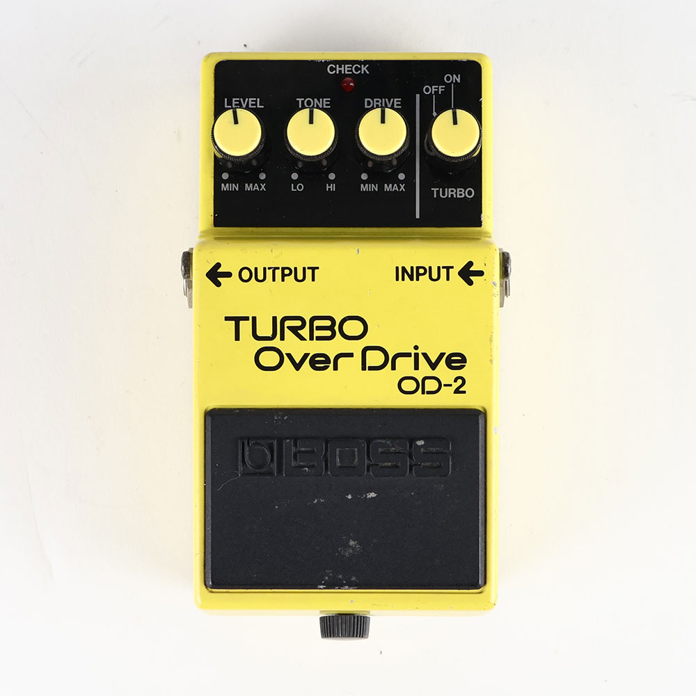 【中古】ターボオーバードライブ エフェクター BOSS OD-2 TURBO OverDrive Made in Japan ボス ギターエフェクター