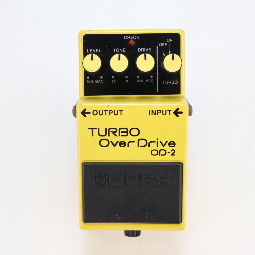 【中古】ターボオーバードライブ エフェクター BOSS OD-2 TURBO OverDrive ボス ギターエフェクター