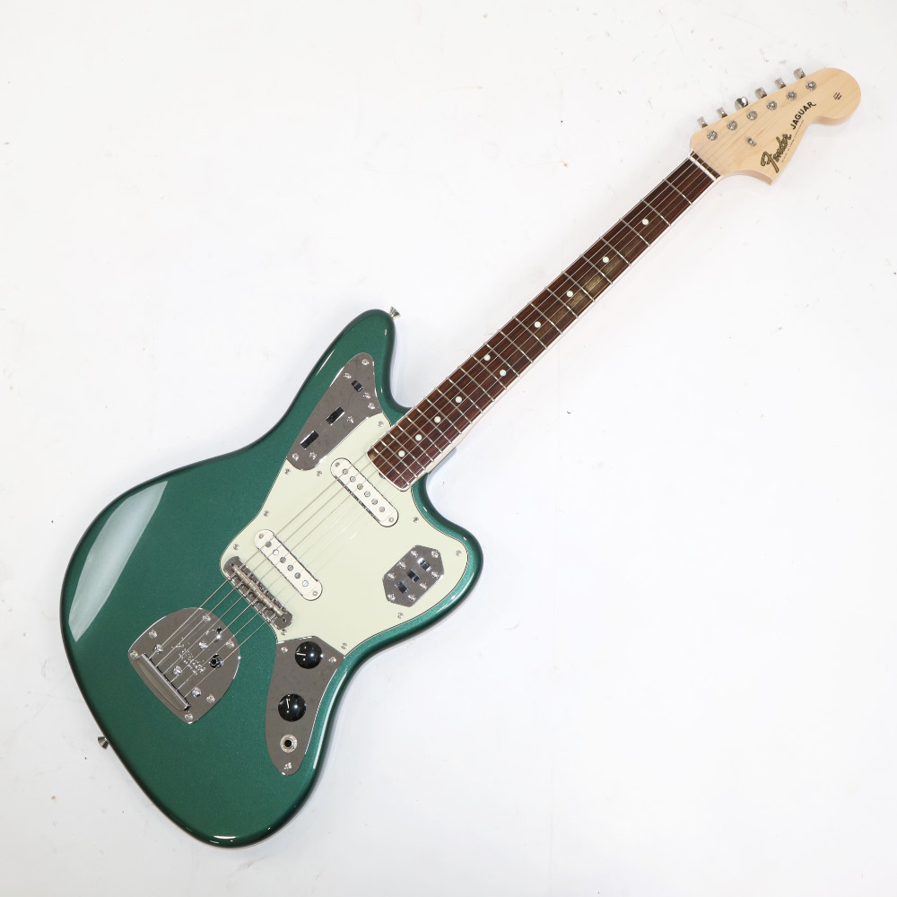 【中古】 エレキギター Fender FSR Traditional II 60s Jaguar Rosewood FingerBoard Sherwood Green Metallic KI-25 2025年製 USAピックアップ搭載 ムスタングブリッジ Made in Japan 日本製 詳細画像