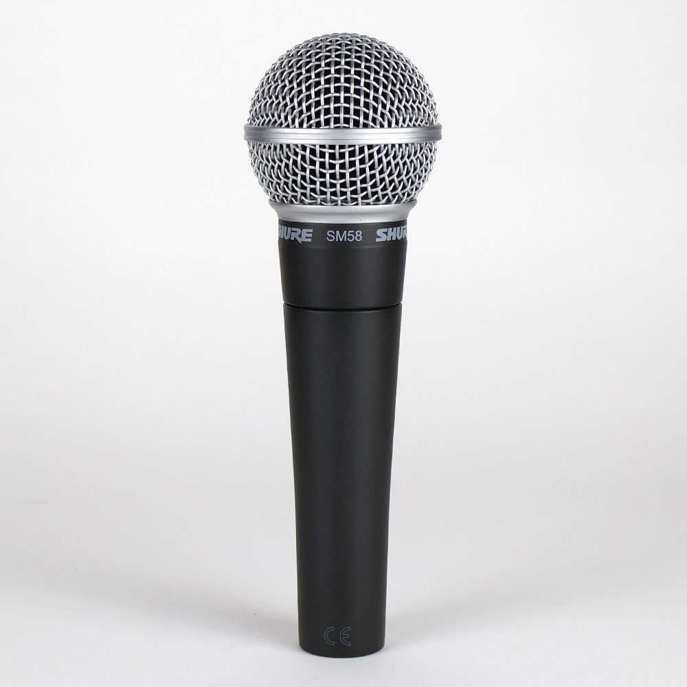 【中古】 マイク ダイナミックマイク SHURE SM58SE スイッチ付き シュアー 58 ゴッパ シュア 裏面