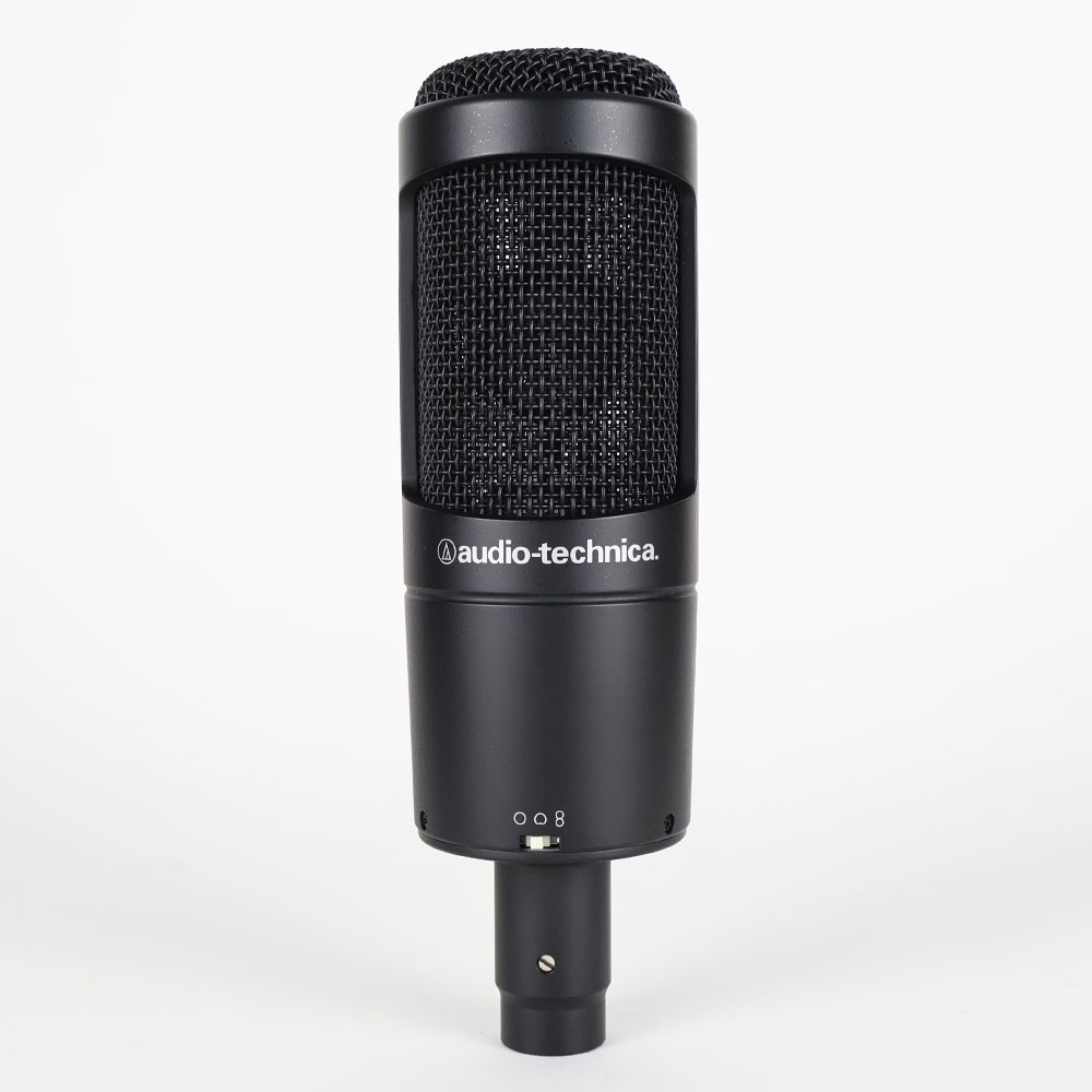 【中古】オーディオテクニカ コンデンサーマイク AUDIO-TECHNICA AT2050 オーテク マイクロフォン 正面