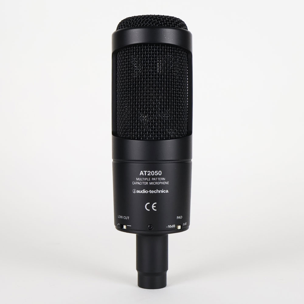 【中古】オーディオテクニカ コンデンサーマイク AUDIO-TECHNICA AT2050 オーテク マイクロフォン 背面