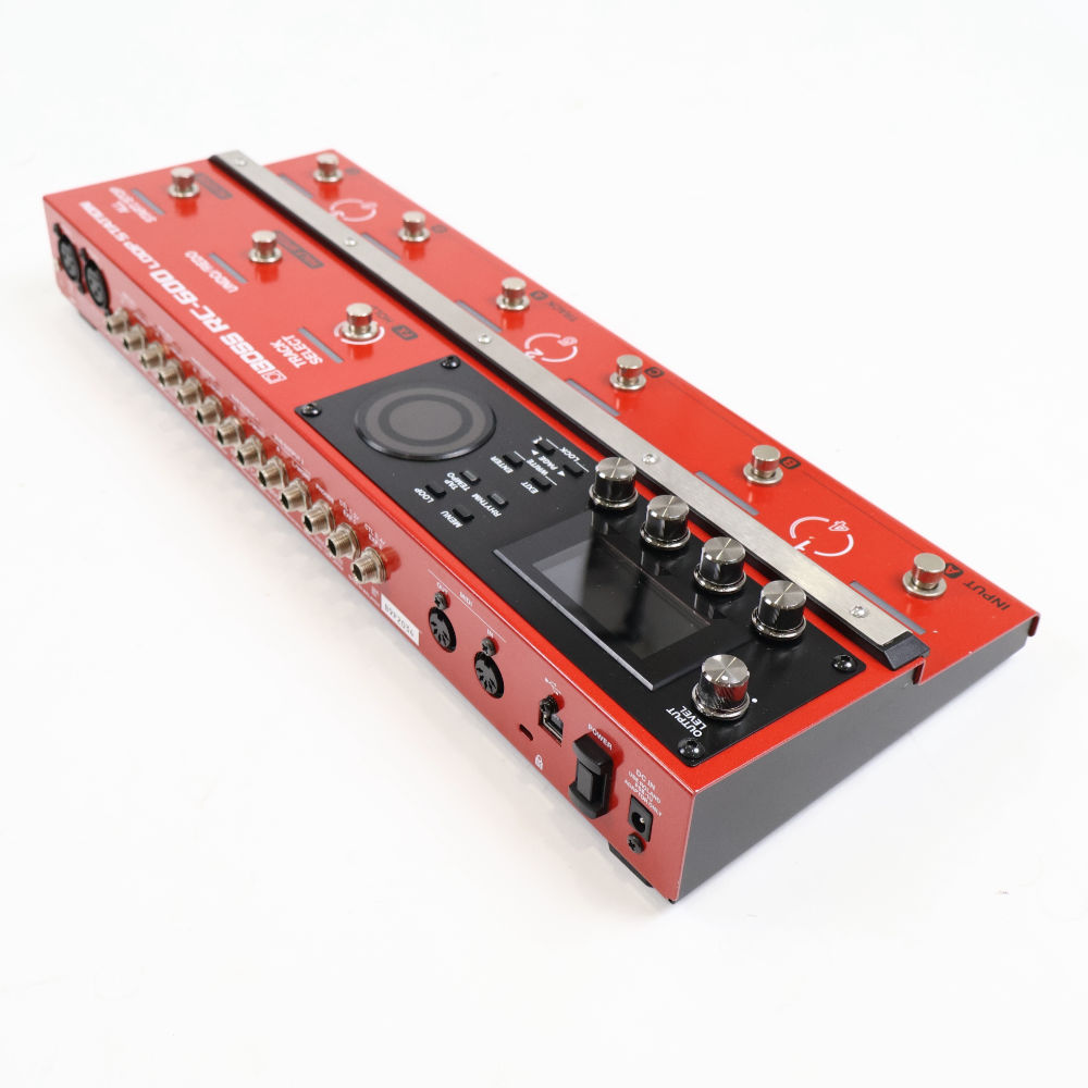 【中古】 BOSS RC-600 Loop Station ループステーション ルーパー ギターエフェクター リア斜めアングル画像