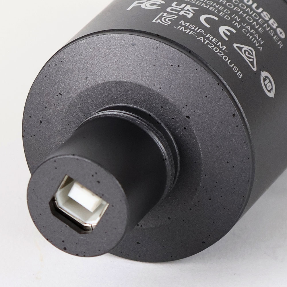 【中古】 コンデンサーマイク USB接続 AUDIO-TECHNICA AT2020USB+ USBマイクロホン オーディオテクニカ コネクタ