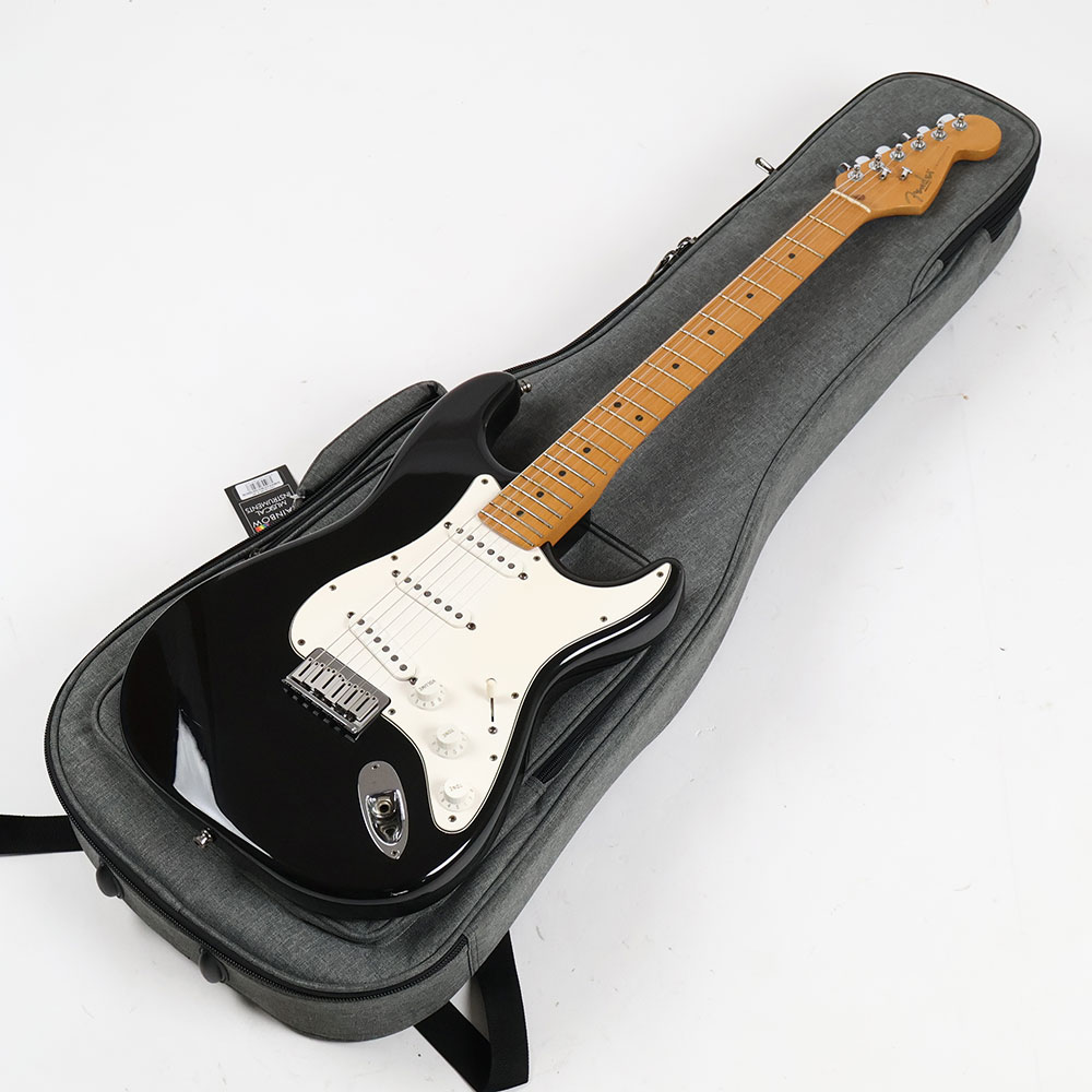 【中古】 エレキギター Fender American Standard Hard-Tail Stratocaster Maple Fingerboard Black 1998年製 フェンダー アメリカンスタンダード ハードテイル ストラトキャスター