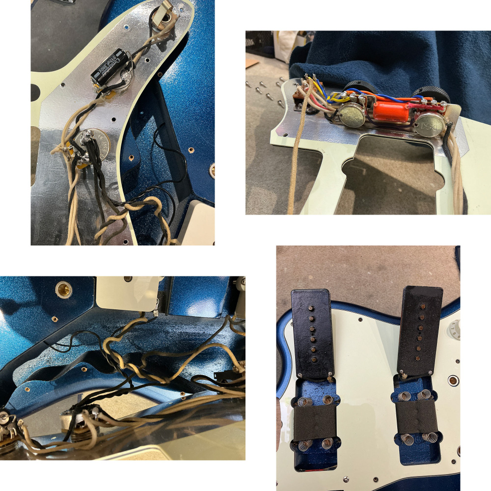 【中古】 エレキギター K.Nyui KNJM Lake Placid Blue Metalic 2025年製 Curtis Novakピックアップ搭載 MADE IN JAPAN 日本製 ジャズマスタースタイル ピックアップ