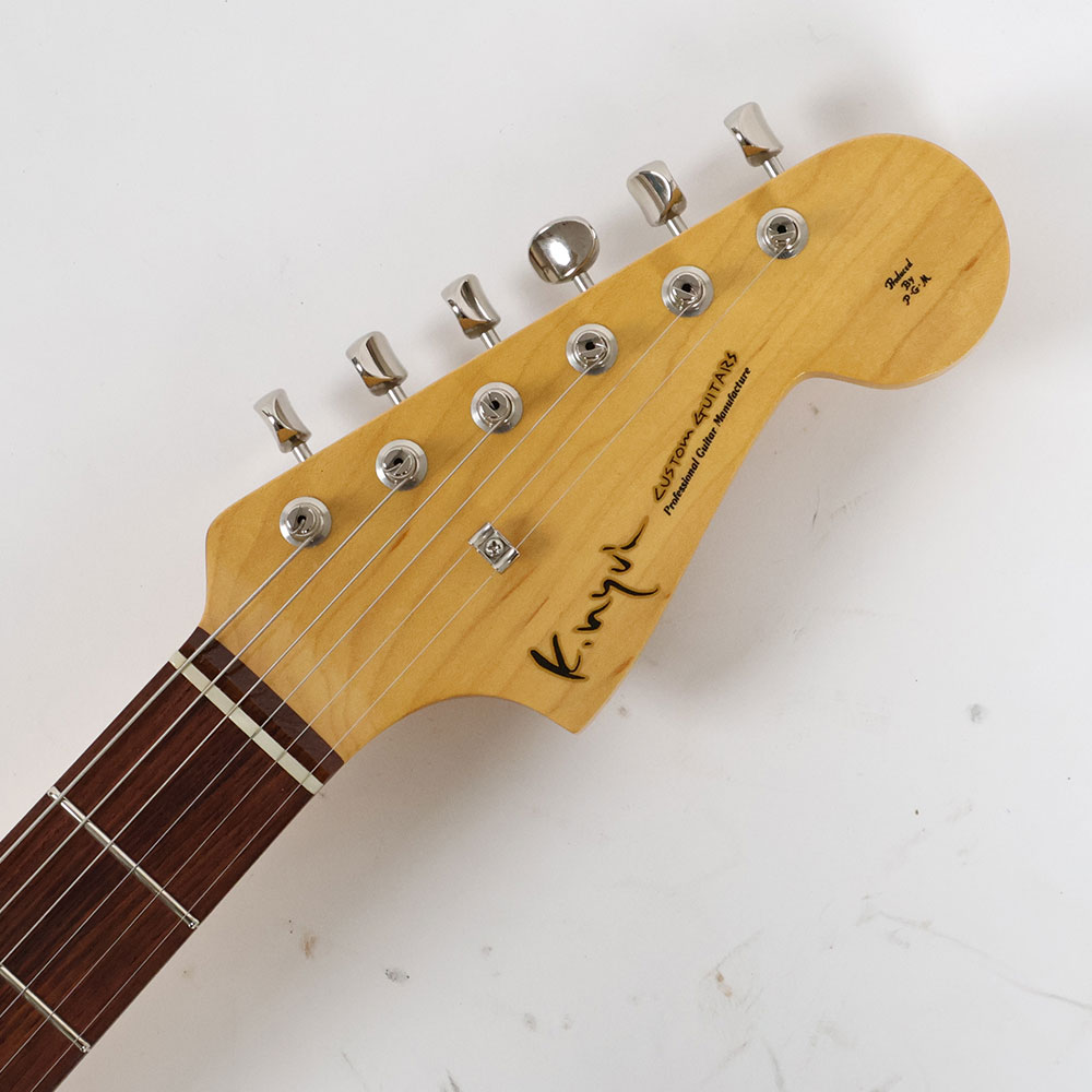 【中古】 エレキギター K.Nyui KNJM Lake Placid Blue Metalic 2025年製 Curtis Novakピックアップ搭載 MADE IN JAPAN 日本製 ジャズマスタースタイル ヘッド