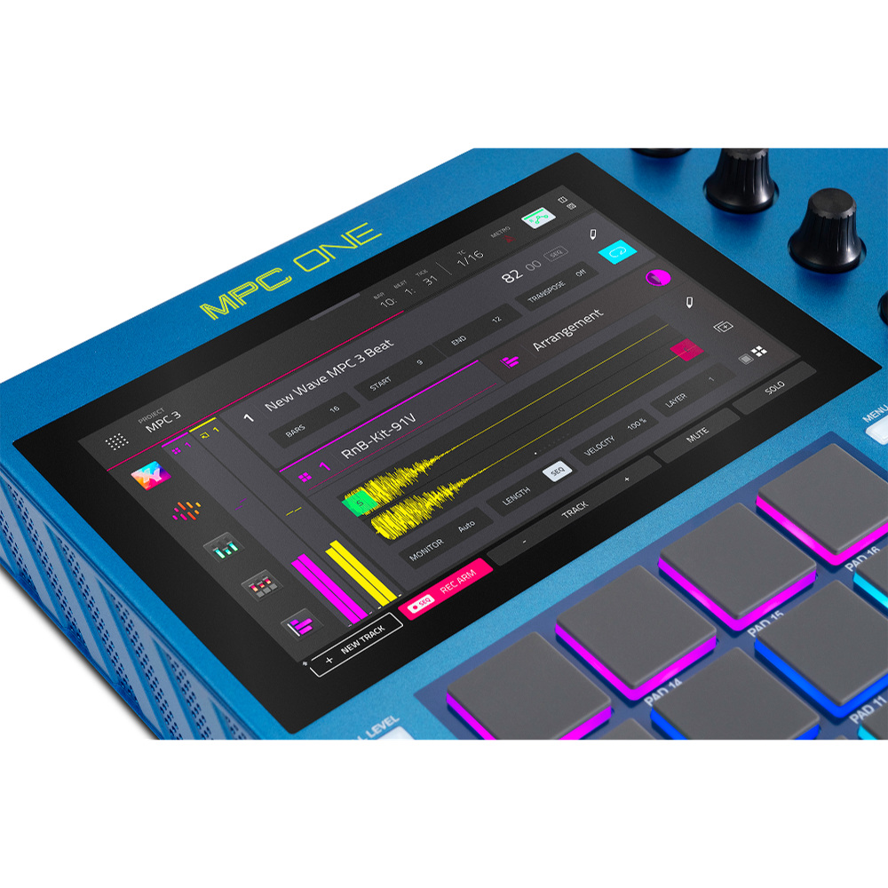AKAI Professional アカイプロフェッショナル MPC ONE G2 スタンドアローン MPC サンプラー ディスプレイ