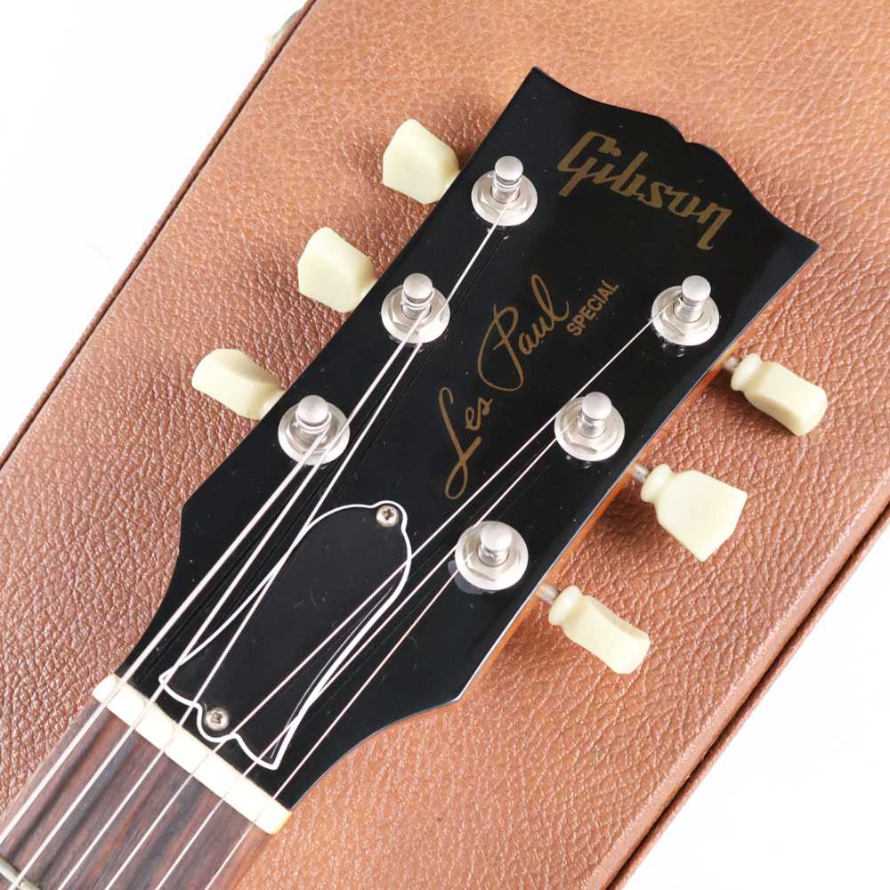 【中古】 エレキギター Gibson Les Paul Special Natural YAMANO LIMITED 1998年製 ギブソン レスポールスペシャル P-100ピックアップ ヘッド画像