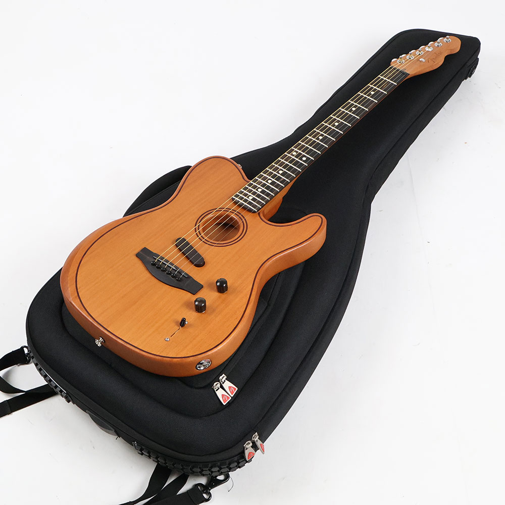 【中古】 Fender American Acoustasonic Telecaster All-Mahogany Ebony Fingerboard Natural 2024年製 フェンダー アコースタソニック テレキャスター エレキギター アコースティックギター