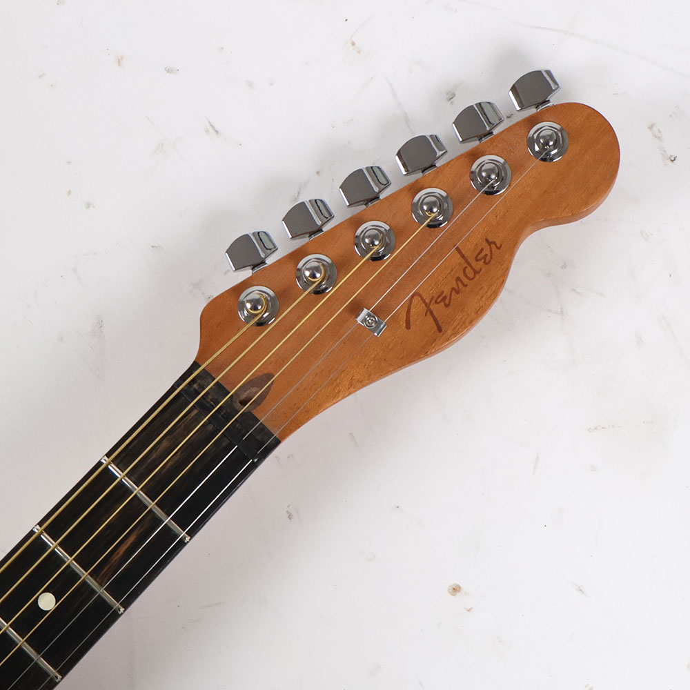 【中古】 Fender American Acoustasonic Telecaster All-Mahogany Ebony Fingerboard Natural 2024年製 フェンダー アコースタソニック テレキャスター エレキギター アコースティックギター ヘッド
