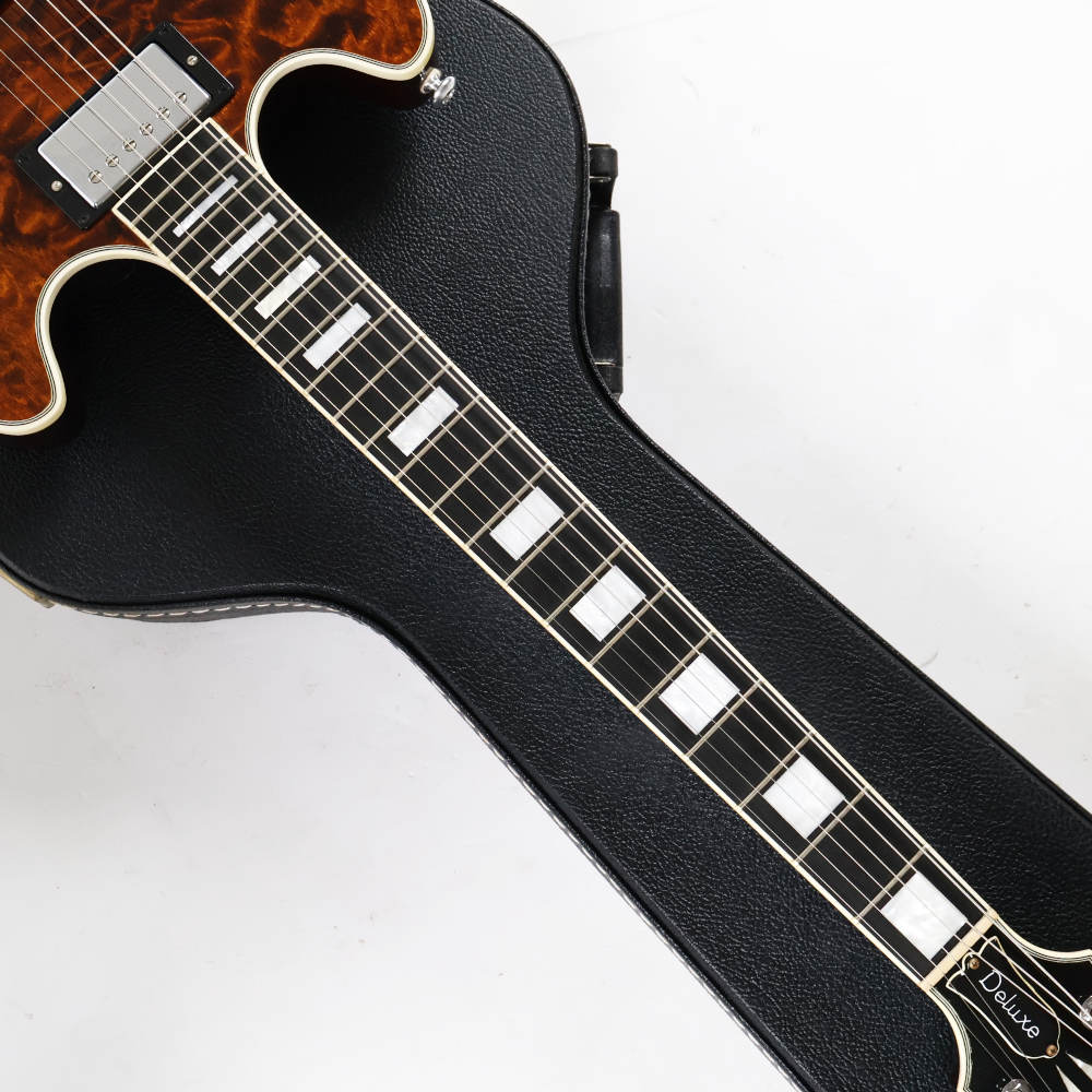 【中古】 エレキギター Gibson Midtown Deluxe 2016 Limited Run Root Beer Quilt Top 2015年製 ギブソン ミッドタウンデラックス ボディ画像
