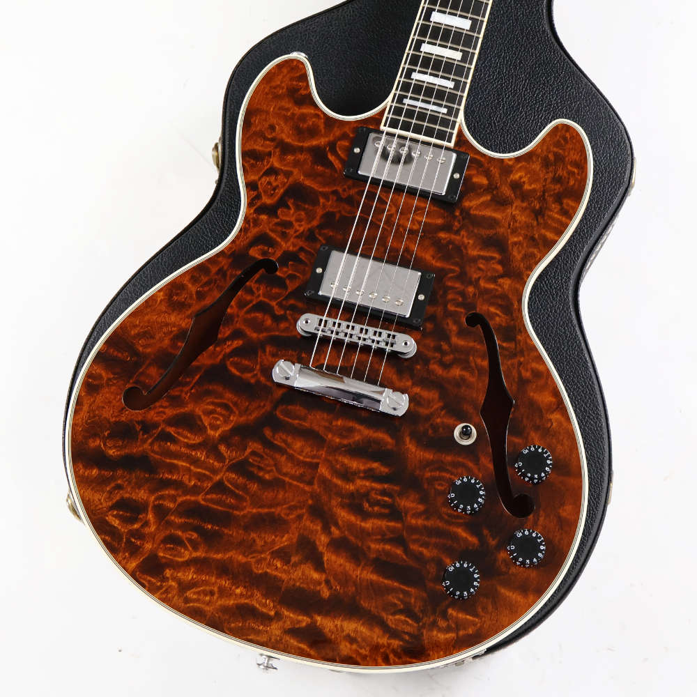 【中古】 エレキギター Gibson Midtown Deluxe 2016 Limited Run Root Beer Quilt Top 2015年製 ギブソン ミッドタウンデラックス ネック