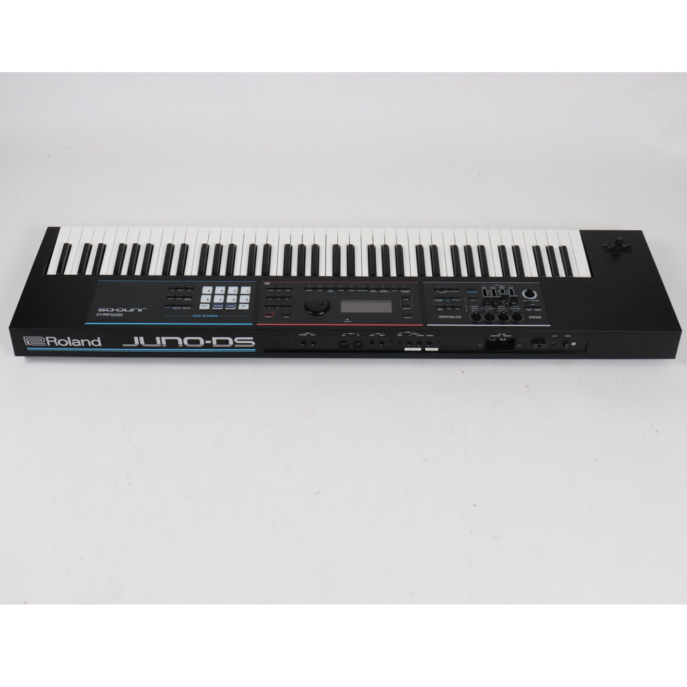 【中古】 ローランド ROLAND JUNO-DS76 76鍵 シンセサイザー 側面