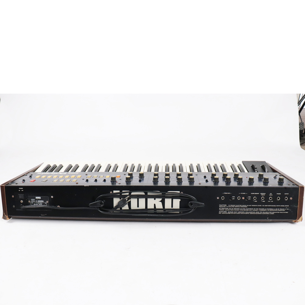 【中古】 シンセサイザー KORG POLYSIX 側面