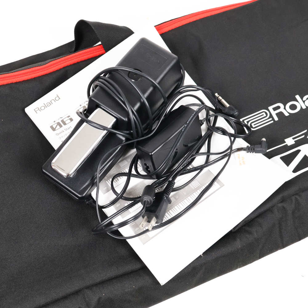 【中古】 ローランド ROLAND FA-06 Music Workstation シンセサイザー 付属品画像