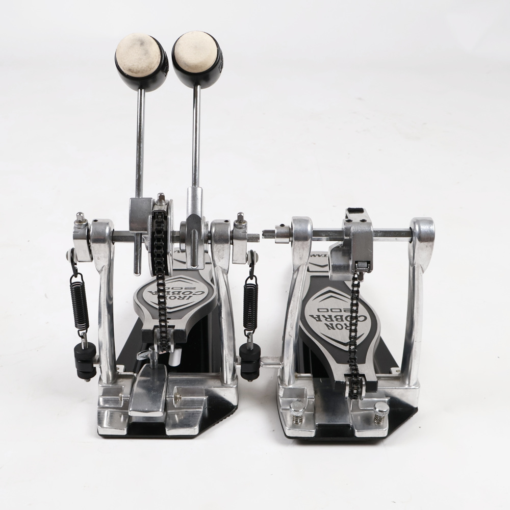 【中古】 ドラムツインペダル タマ TAMA HP200PTW Iron Cobra 200 Twin Pedal Power Glide アイアンコブラ 背面