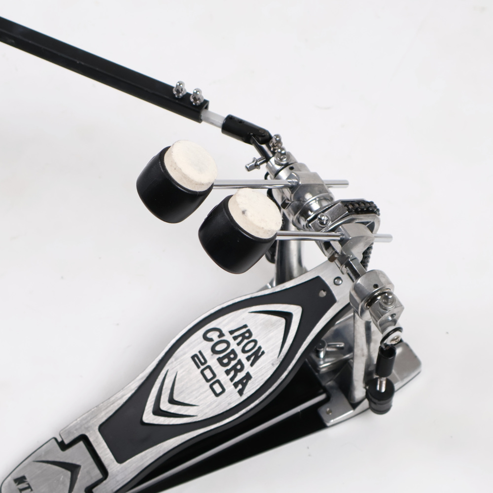 【中古】 ドラムツインペダル タマ TAMA HP200PTW Iron Cobra 200 Twin Pedal Power Glide アイアンコブラ ビーター