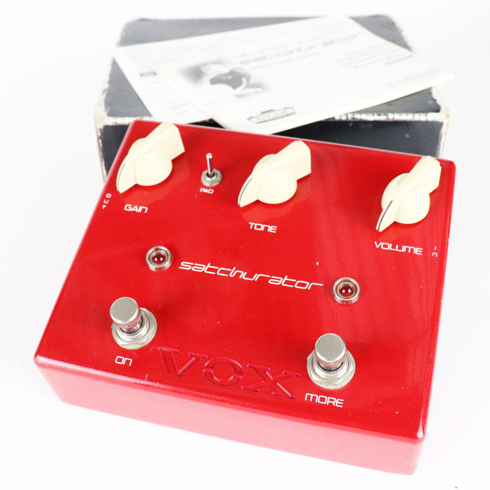 【中古】 ディストーション エフェクター VOX JS-DS satchurator ギターエフェクター Joe Satriani ジョー・サトリアーニ