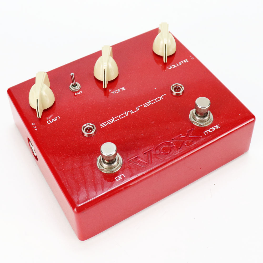 【中古】 ディストーション エフェクター VOX JS-DS satchurator ギターエフェクター Joe Satriani ジョー・サトリアーニ 本体画像 斜め2