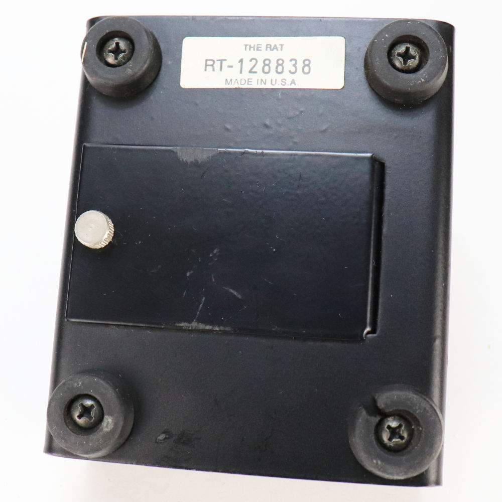 【中古】 PROCO Turbo RAT ディストーション ギターエフェクター 本体画像 裏