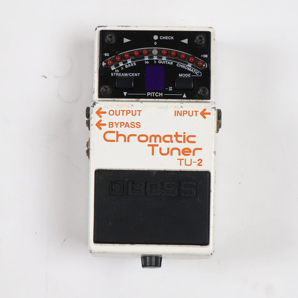 【中古】 クロマチックチューナー エフェクター BOSS TU-2 Chromatic Tuner ペダルチューナー