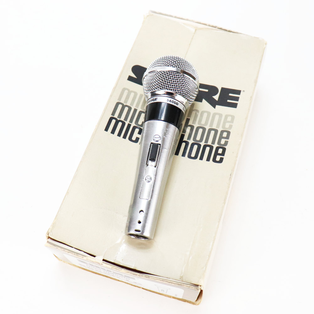 【中古】 ダイナミックマイク SHURE 565SD-LC クラシックボーカルマイクロホン シュア