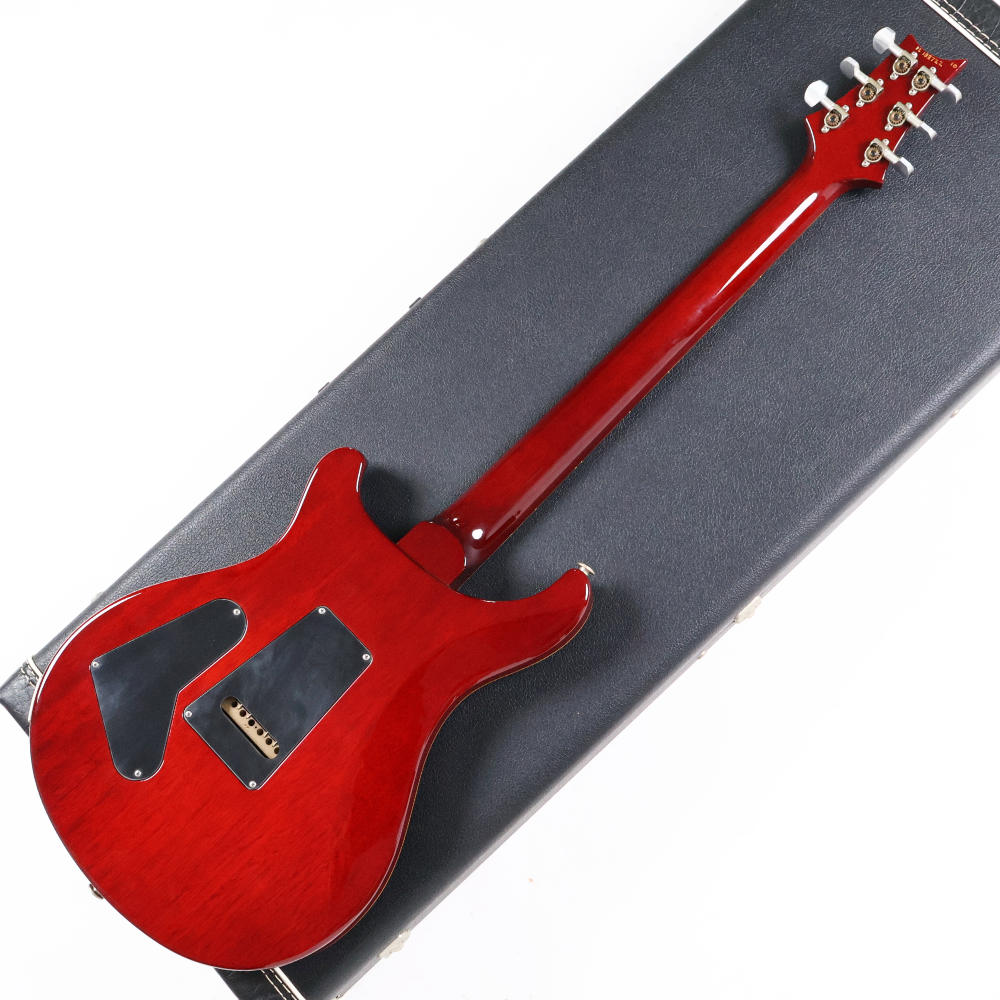 【中古】 エレキギター PRS Custom 24 10Top Black Cherry 2012年製 3.08kg 軽量個体 Paul Reed Smith ポールリードスミス カスタム24 ボディバック画像