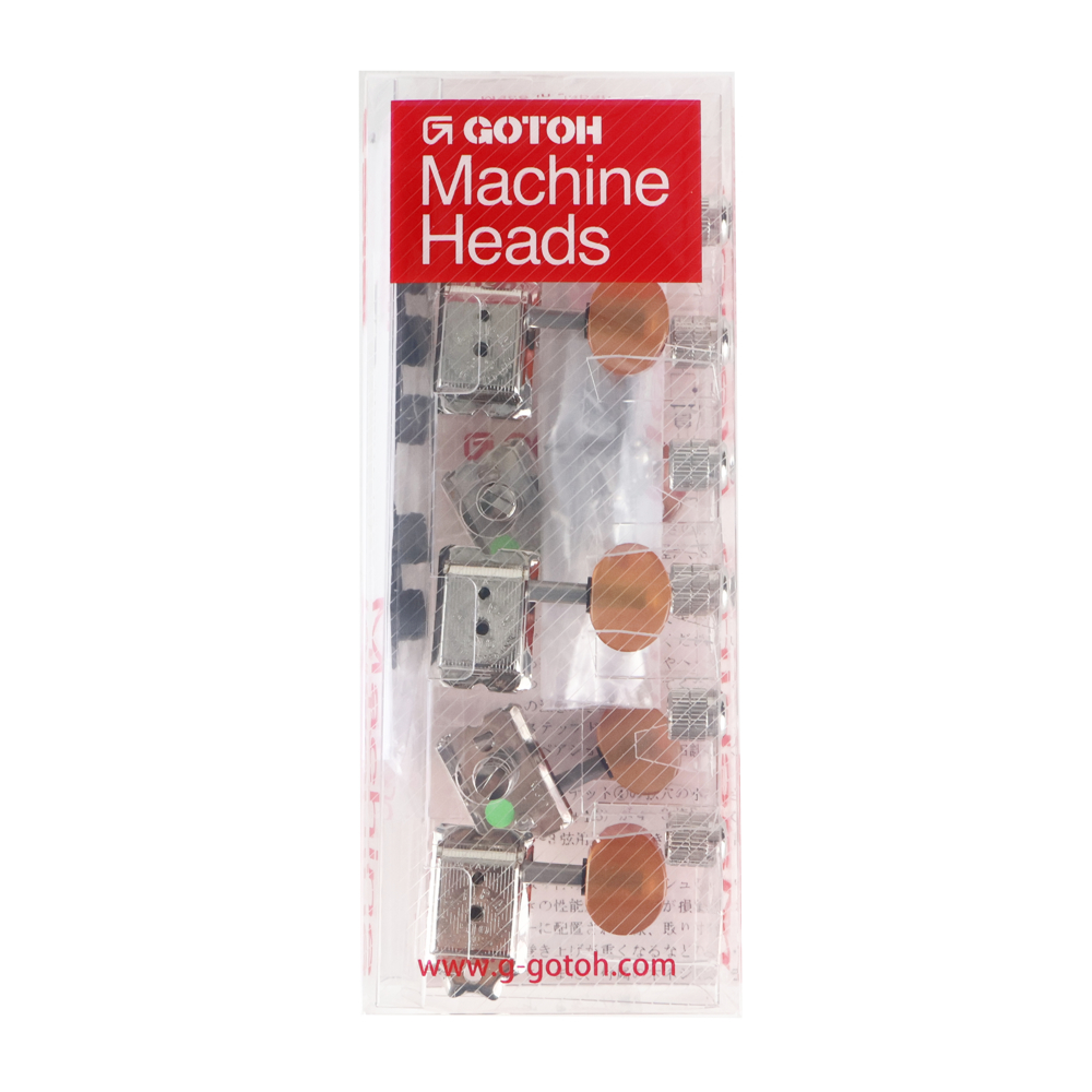 ゴトー GOTOH SDS510-HAP-M-P5R-L6-Nickel エレキギター用ペグ ニッケル