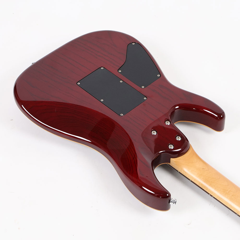【中古】 エレキギター SCHECTER NV-DX-24AS Red SunBurst Mod. EVH D-Tuna改造あり シェクター ボディ