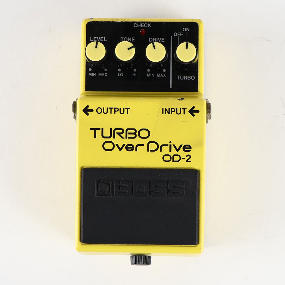 【中古】ターボオーバードライブ エフェクター BOSS OD-2 TURBO OverDrive Made in Japan ボス ギターエフェクター
